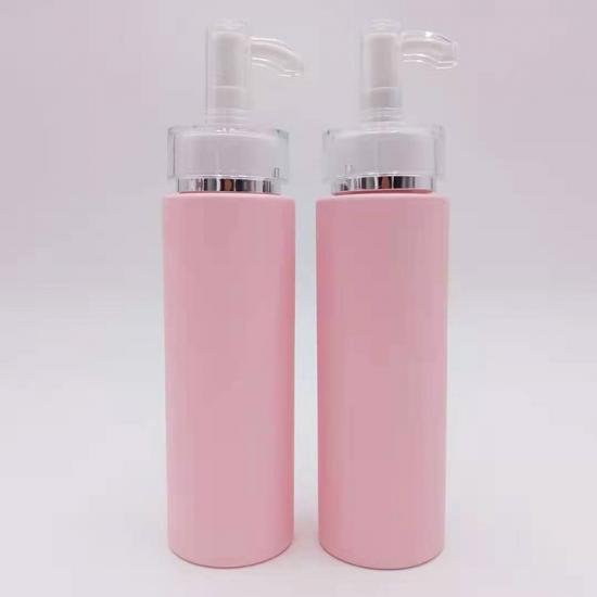 Pink Plastic Pump Lotion Bottles